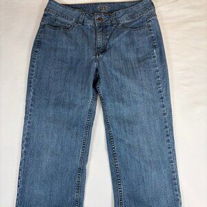 Lee Riders Capri Jeans Women's 30 Blue Cotton Blend